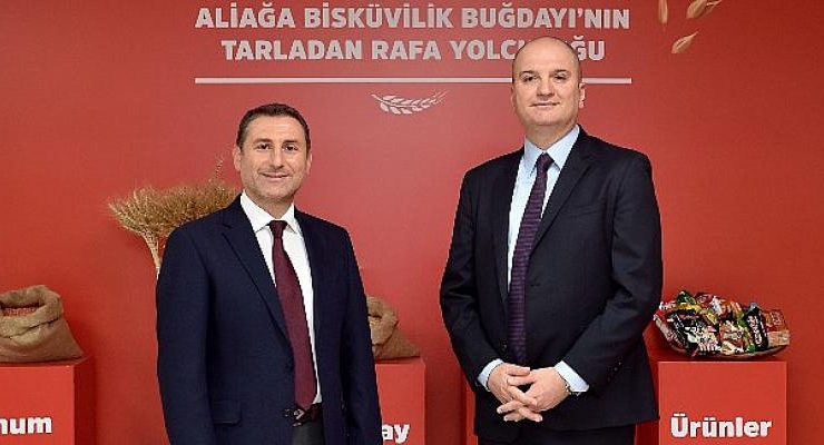 Aliağa Bisküvilik Buğdayı Ülker ürünleriyle buluştu