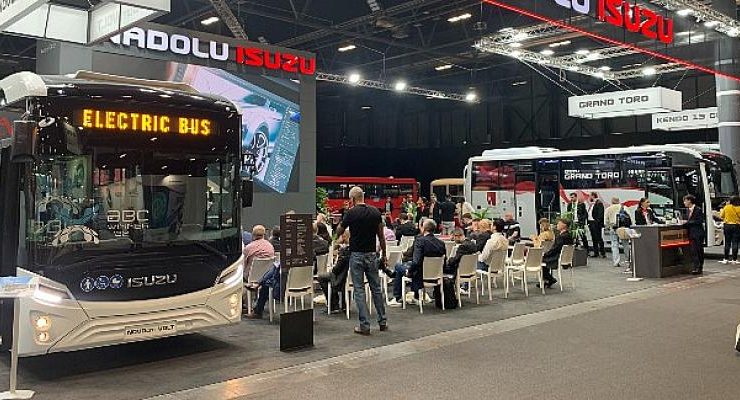 Anadolu Isuzu’nun yerli ve çevreci modelleri Madrid FIAA Otobüs ve Midibüs Fuarı’nda ses getirdi