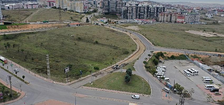 Çayırova Veysel Karani Caddesi yenileniyor