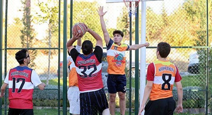 Nevşehir Sokak Basketbolu Turnuvasında Heyecan Başladı