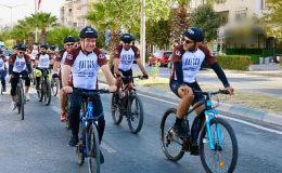 UNESCO Dünya Mirası Yolunda Bisiklet Turu’nun 8. Bergama’dan start aldı