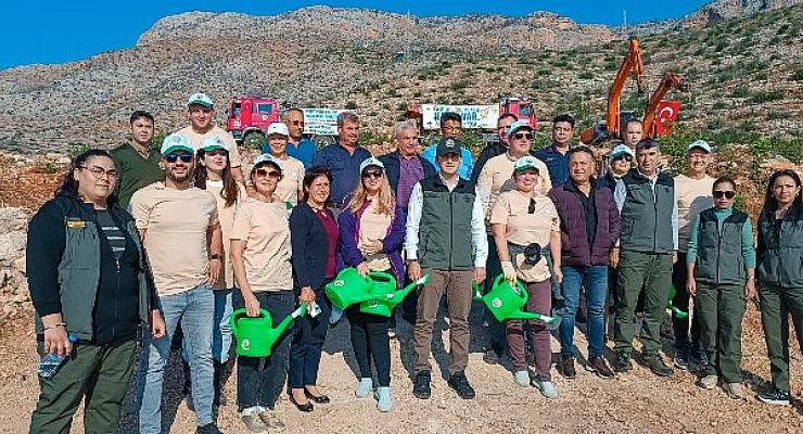 Akkuyu Nükleer A.Ş. Çalışanları “Geleceğe Nefes” Etkinliği Kapsamında Fidan Dikti