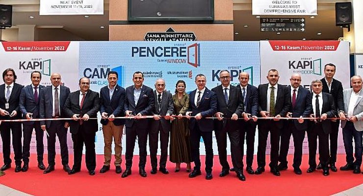 Avrasya Kapı, Pencere, Cam Fuarları 60 bin ziyaretçi hedefiyle açıldı