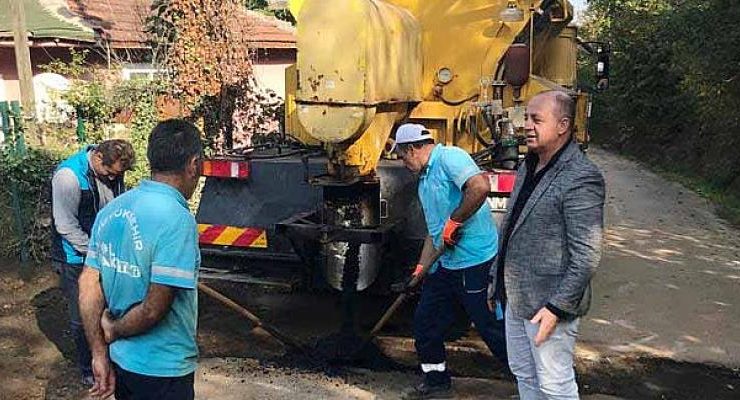 Başkan Büyükakın ve Yol Timine teşekkür