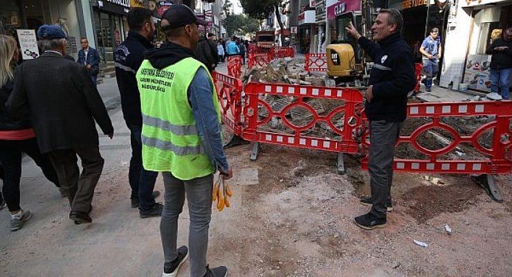 Çarşı Yenileme Çalışmaları Başladı