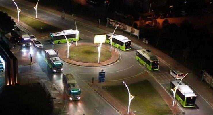 Kocaeli Büyükşehir’in 26 yeni otobüsü Kocaeli’de