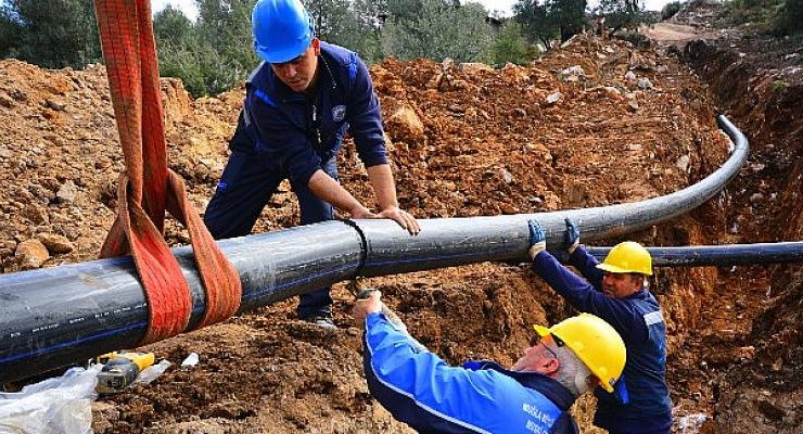 Muğla Büyükşehir’den Menteşe’nin Sungur ve Günlüce Mahallelerine ilave içme suyu kaynağı