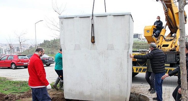 Tugay Karşıyaka’yı Yeraltı Konteynerleri İle Donattı