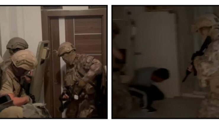 İskenderun’da Gizli Bölmeli Evde Firariler Yakalandı