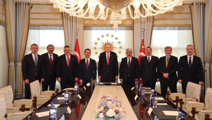 Cumhurbaşkanı Erdoğan, Kocaeli Heyetini Kabul Etti