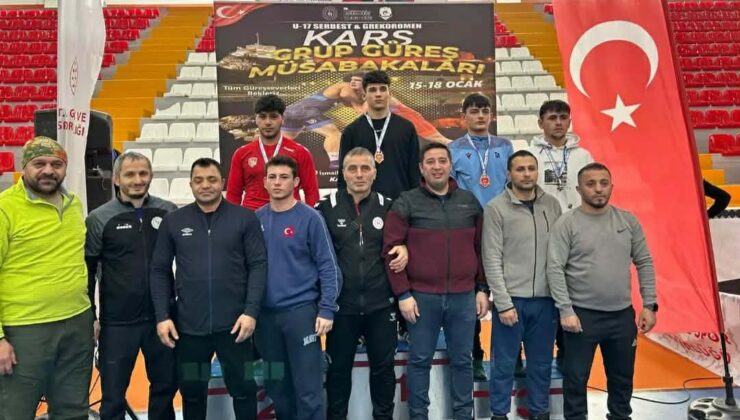 U-17 Serbest ve Grekoromen Grup Güreş Müsabakaları Tamamlandı