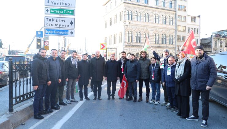 Ahmet Büyükgümüş: “Sinmiyoruz, Susmuyoruz, Filistin’i Unutmuyoruz”