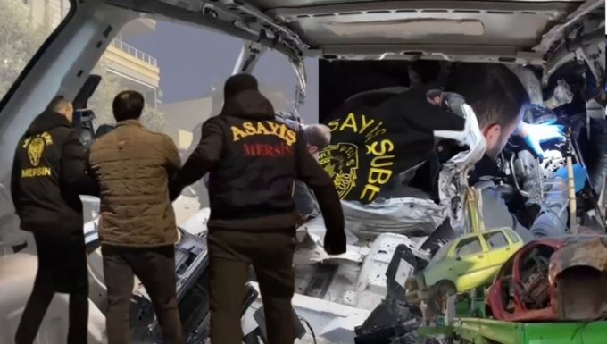 Mersin’de “Change Araç” Operasyonu: 1 Milyar 180 Milyon Liralık Vurgun