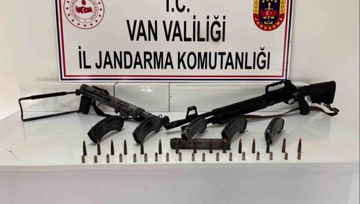 Van’da Jandarmadan Silah Operasyonu: Çok Sayıda Mühimmat Ele Geçirildi