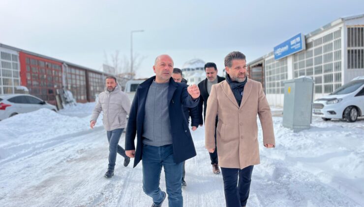 AK Parti İpekyolu Teşkilatından Yeni Marangozcular Sanayi Sitesi Esnafına Ziyaret