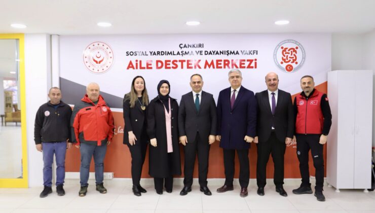 Çakırtaş Çiftinden Aile Destek Merkezine Ziyaret