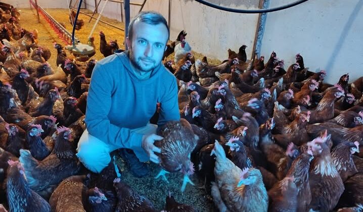 KÖYÜNE DÖNDÜ GEZEN TAVUK YUMURTA ÜRETİCİSİ OLDU