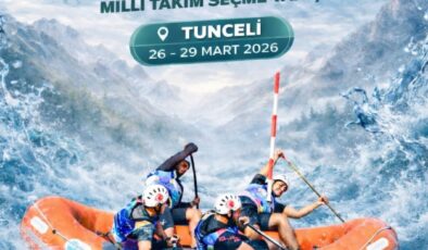 Tunceli’de Rafting Türkiye Şampiyonası Heyecanı Başlıyor