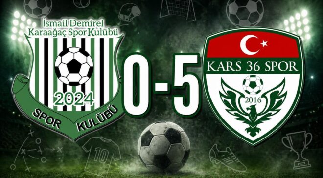 Kars 36 Spor, İD Karaağaçspor’u Evinde 5-0 Farkla Kazandı