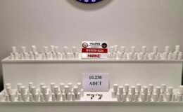 Yalova’da Uyuşturucu Operasyonu: 10 Bin 230 Adet Hap Ele Geçirildi