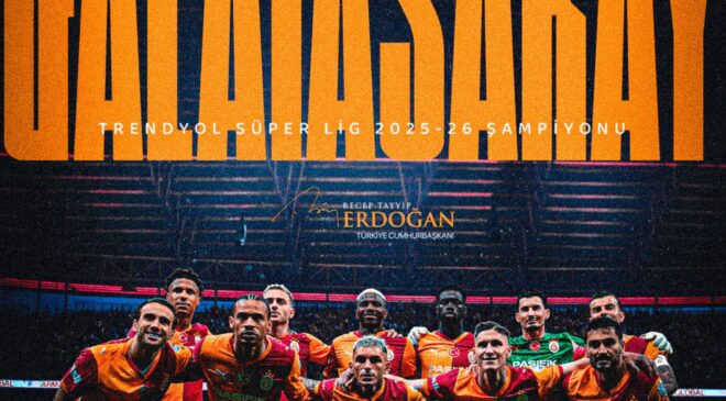 Cumhurbaşkanı Erdoğan’dan Şampiyon Galatasaray’a Tebrik Mesajı