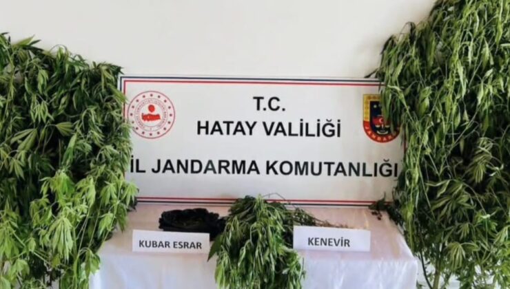 Samandağ’da Uyuşturucu Operasyonu