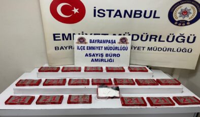 Bayrampaşa’da Otomobile Düzenlenen Operasyonda 20 Kilo 520 Gram Kokain Ele Geçirildi