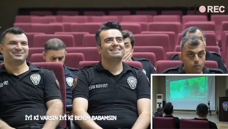 Emniyet Genel Müdürlüğü’nden Polis Babalara Duygu Dolu Sürpriz
