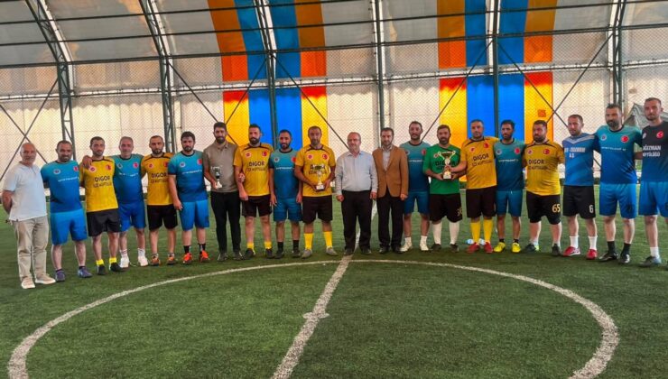 Kars’ta Müftülükler Arası Futbol Turnuvasında Şampiyon Kağızman Müftülüğü Oldu