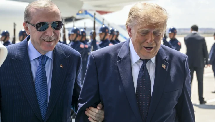 Cumhurbaşkanı Erdoğan, ABD Başkanı Donald Trump’ı Ankara’da Karşıladı