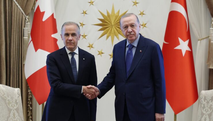 Cumhurbaşkanı Erdoğan, Kanada Başbakanı Mark Carney’i Kabul Etti