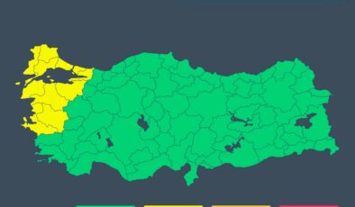 İçişleri Bakanlığı’ndan Marmara Ve Kuzey Ege İçin Fırtına Uyarısı