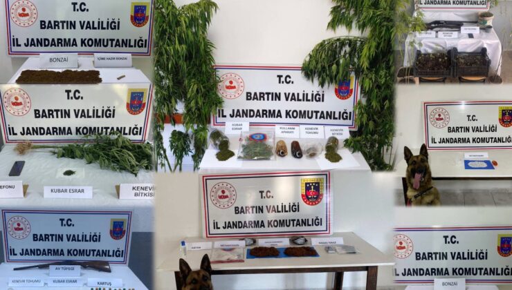 Bartın’da Uyuşturucu Satıcılarına Eş Zamanlı Operasyon: 16 Gözaltı