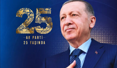 Cumhurbaşkanı Yardımcısı Yılmaz’dan AK Parti’nin 25. Kuruluş Yıl Dönümü Mesajı