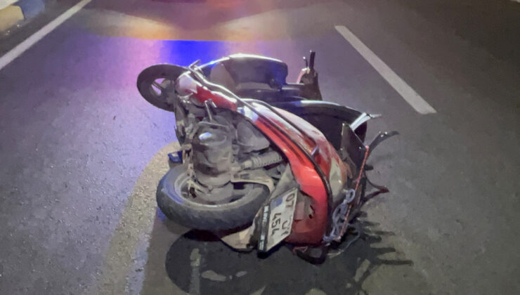 Antalya’da motosikleti devrilen genç hayatını kaybetti