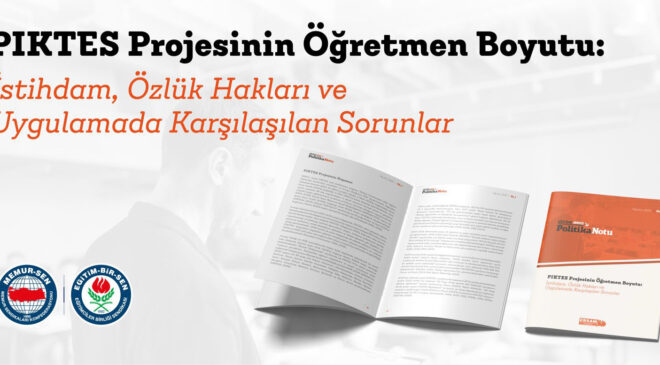 Eğitim-Bir-Sen’den PIKTES Öğretmenleri İçin Kadro Talebi