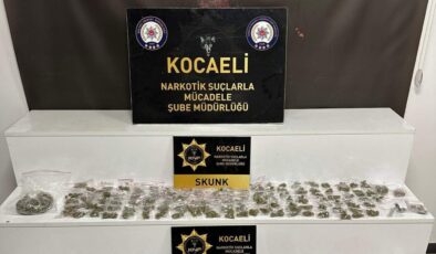 Kocaeli’de Uyuşturucu Operasyonu: 5 Şüpheli Tutuklandı