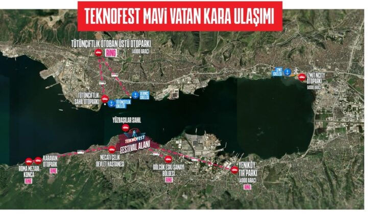Teknofest Mavi Vatan 2026 İçin Kapsamlı Ulaşım Planı Hazırlandı